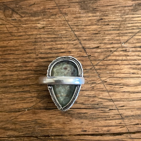 Ruby Fuchsite Natural Gemstone Ring NWOT - Picture 5 of 7